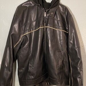 Arizona Jean Company 1988 Black leather Jacket